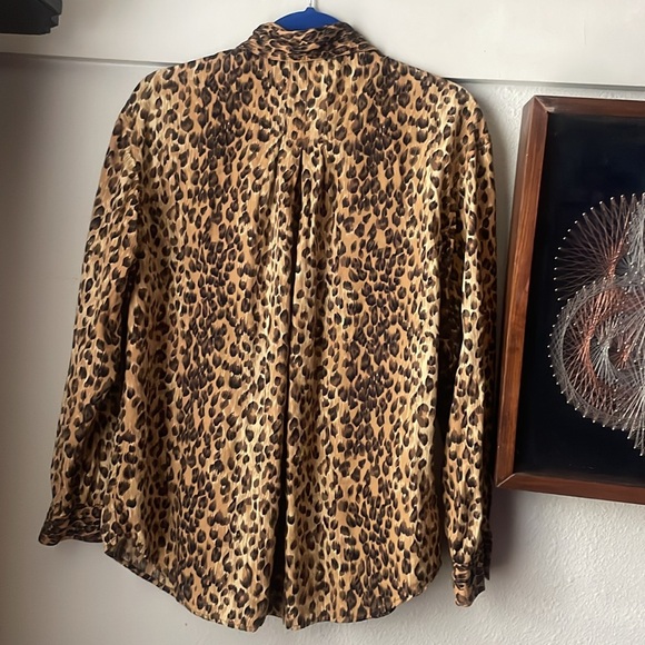 Vintage Liz Wear long sleeve button down top - Picture 4 of 5